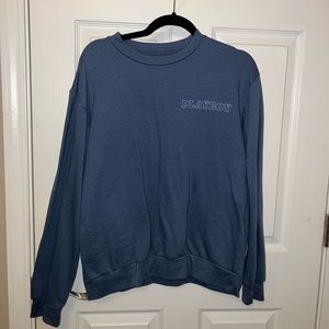Size medium playboy sweatshirt